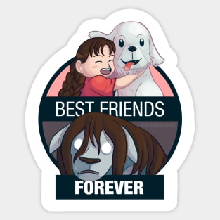 Best friends forever Sticker